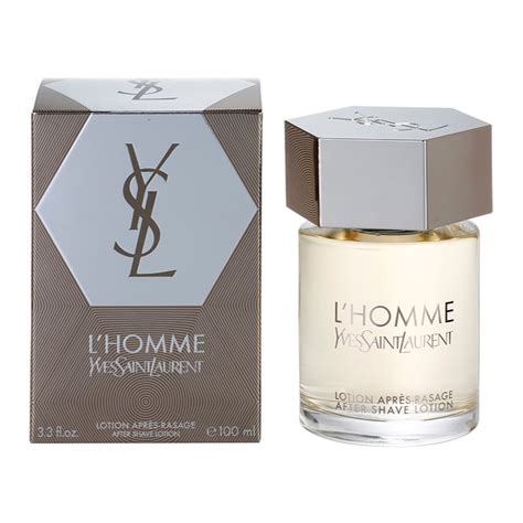 lotion aprés rasage l homme ysl|Y AFTER SHAVE LOTION .